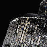 Vencha Chanel 200cm Crystal Spiral Chandelier