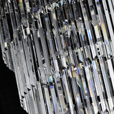 Vencha Chanel 200cm Crystal Spiral Chandelier