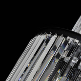 Vencha Chanel 130cm Crystal Spiral Chandelier