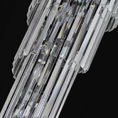 Vencha Chanel 130cm Crystal Spiral Chandelier