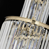Vencha Chanel 130cm Crystal Spiral Chandelier