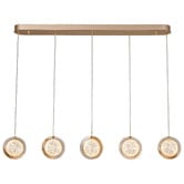 Vencha Yoyo Metal 5-Light LED Pendant