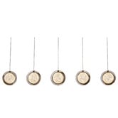 Vencha Yoyo Metal 5-Light LED Pendant