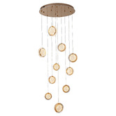 Vencha Yoyo Metal 10-Light LED Pendant