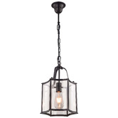 Vencha Brentwood Glass Pendant Light