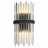 Vencha Oxford Glass 2-Light Wall Sconce