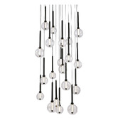 Vencha Meteor Glass 20-Light LED Pendant