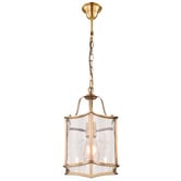 Vencha Brentwood Glass Pendant Light