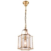 Vencha Brentwood Glass Pendant Light