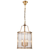 Vencha Brentwood Glass 3-Light Pendant