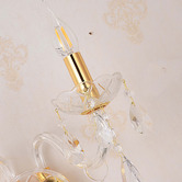 Vencha Bromley Crystal 2-Light Armed Wall Light