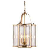 Vencha Brentwood Glass 3-Light Pendant