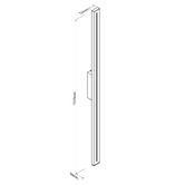 Vencha Edgar Powder-Coated Aluminium LED Outdoor Wall Light