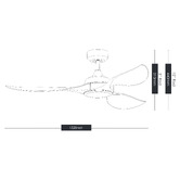 Vencha Ranger RWS DC Ceiling Fan with Remote Control