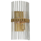 Vencha Chloe Glass 2-Light Wall Sconce
