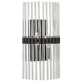 Vencha Chloe Glass 2-Light Wall Sconce