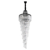 Vencha Chanel 200cm Crystal Spiral Chandelier
