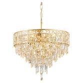 Vencha Finley Crystal 10-Light Chandelier