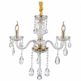 Vencha Bromley Crystal 3-Light Chandelier