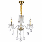 Vencha Bromley Crystal 3-Light Chandelier