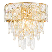Vencha Finley Crystal 2-Light Wall Sconce