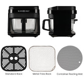 Mytopia Black 6.5L Air Fryer
