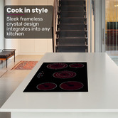 Mytopia EuroChef 90cm Ceramic Glass 5 Zone Induction Cooktop