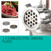 Mytopia 1800W Aluminium Electric Meat Grinder