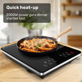 Mytopia Crystal Glass Portable Induction Cooktop