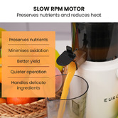 Mytopia 800ml Cold Press Juicer