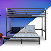 Mytopia Kingston Single Over Double Iron Bunk Bed