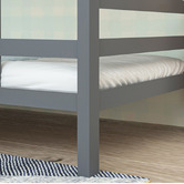 Mytopia Kingston Single Pine Wood Convertible Bunk Bed