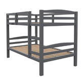 Mytopia Kingston Single Pine Wood Convertible Bunk Bed