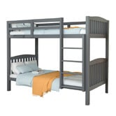 Mytopia Kingston I Single Pine Wood Convertible Bunk Bed