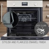 Mytopia EuroChef 60cm Stainless Steel Electric Built-in Oven