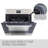 Mytopia EuroChef 60cm Stainless Steel Electric Built-in Oven