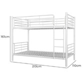 Mytopia Kingston King Single Convertible Bunk Bed