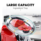 Mytopia EuroChef Stainless Steel Electric Meat Grinder