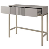 Frank Olsen Intelligent Furniture Iona Console Table with Smart LED &amp; Wireless Charger