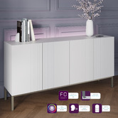 Frank Olsen Intelligent Furniture Iona Sideboard with Smart LED &amp; Wireless Charger