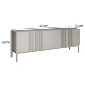 Frank Olsen Intelligent Furniture Iona TV Cabinet with Smart LED