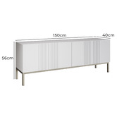 Frank Olsen Intelligent Furniture Iona TV Cabinet with Smart LED