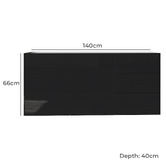 Frank Olsen Intelligent Furniture Intel Sideboard with Smart LED &amp; Wireless Charger