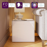 Frank Olsen Intelligent Furniture Intel Lamp Table with Smart LED &amp; Wireless Charger