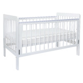 Sweet Pea Sweet Pea Anita Pine Wood Cot with Pocket Spring Mattress