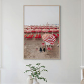 Sandhaven Studio Seaside Stripes Printed Wall Art