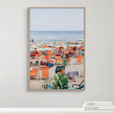 Sandhaven Studio Orange Oasis Printed Wall Art