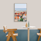 Sandhaven Studio Orange Oasis Printed Wall Art