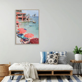 Sandhaven Studio Coastal Capri Printed Wall Art
