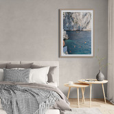 Sandhaven Studio Azure Serenity Printed Wall Art